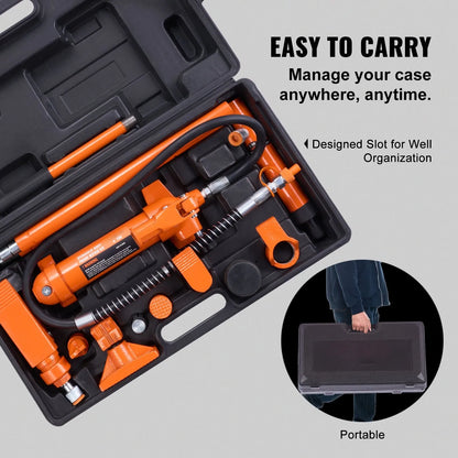 AS Equipment 4 ton porta power hydraulic repair kit with storage case