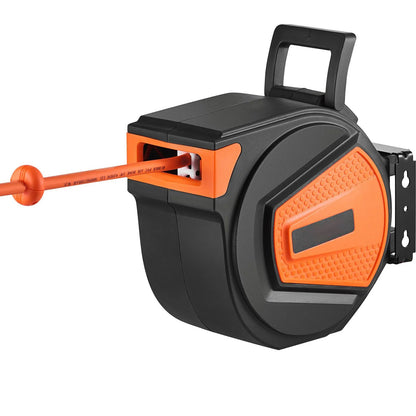 AS Equipment retractable 50FT air hose reel with swivel wall mount