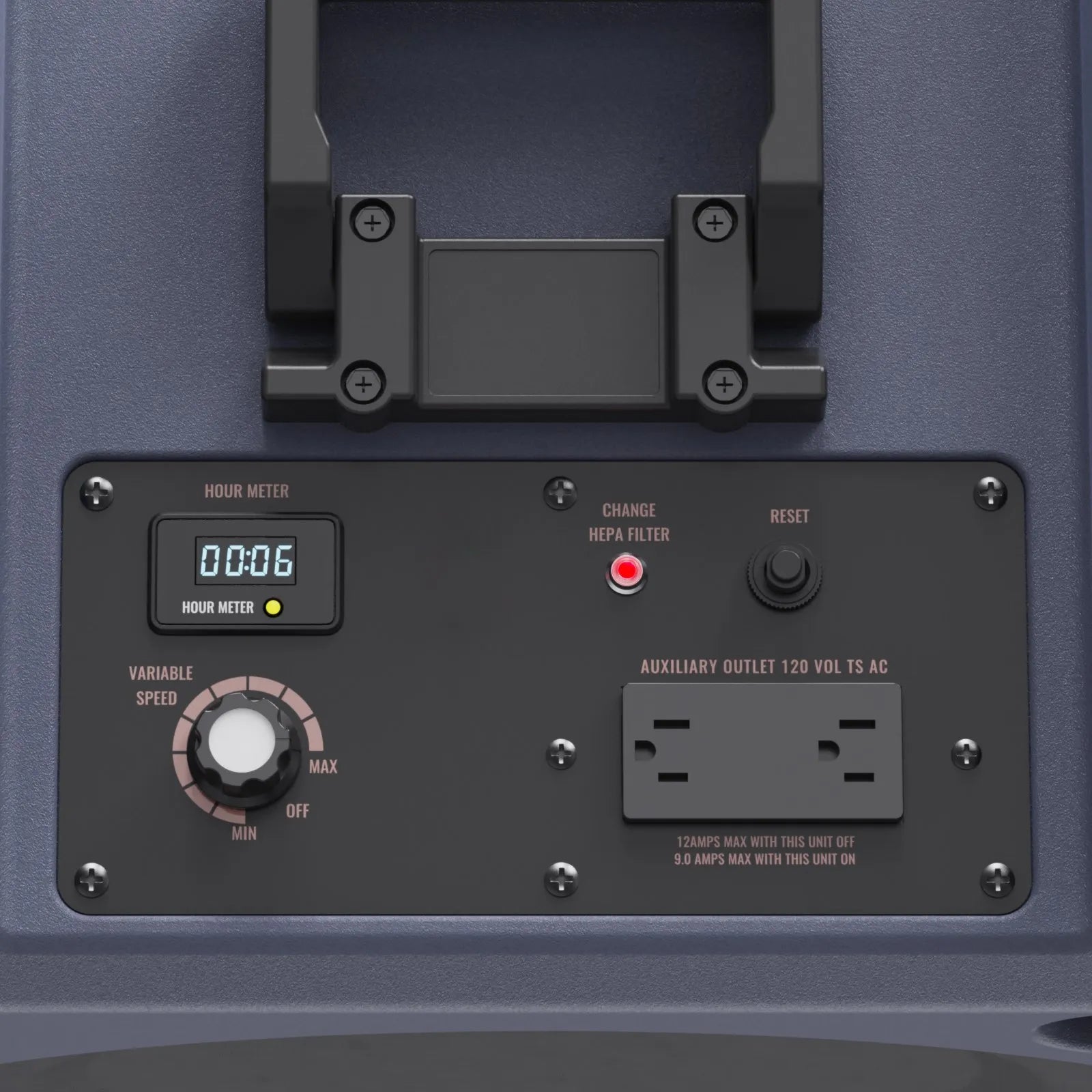 AS Equipment 550 CFM air scrubber with HEPA filtration system
