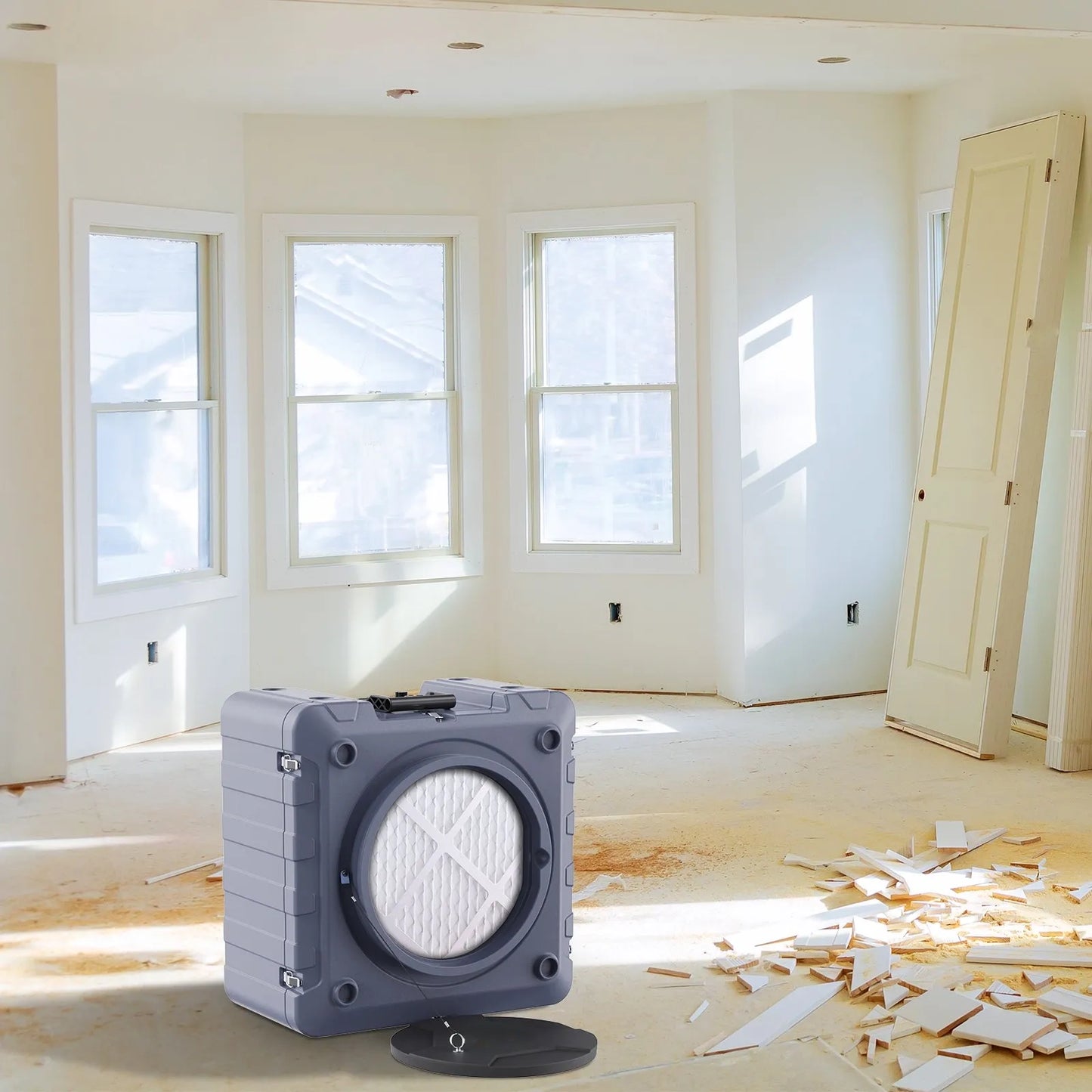 AS Equipment 550 CFM air scrubber with HEPA filtration system