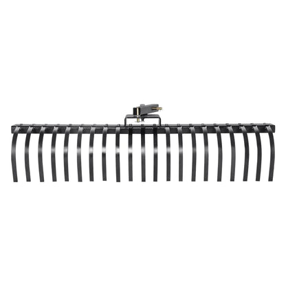 AS Equipment 60 inch tow behind landscape rake with steel coil tines