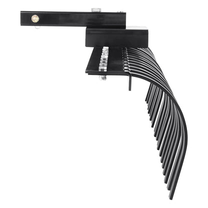 AS Equipment 60 inch tow behind landscape rake with steel coil tines