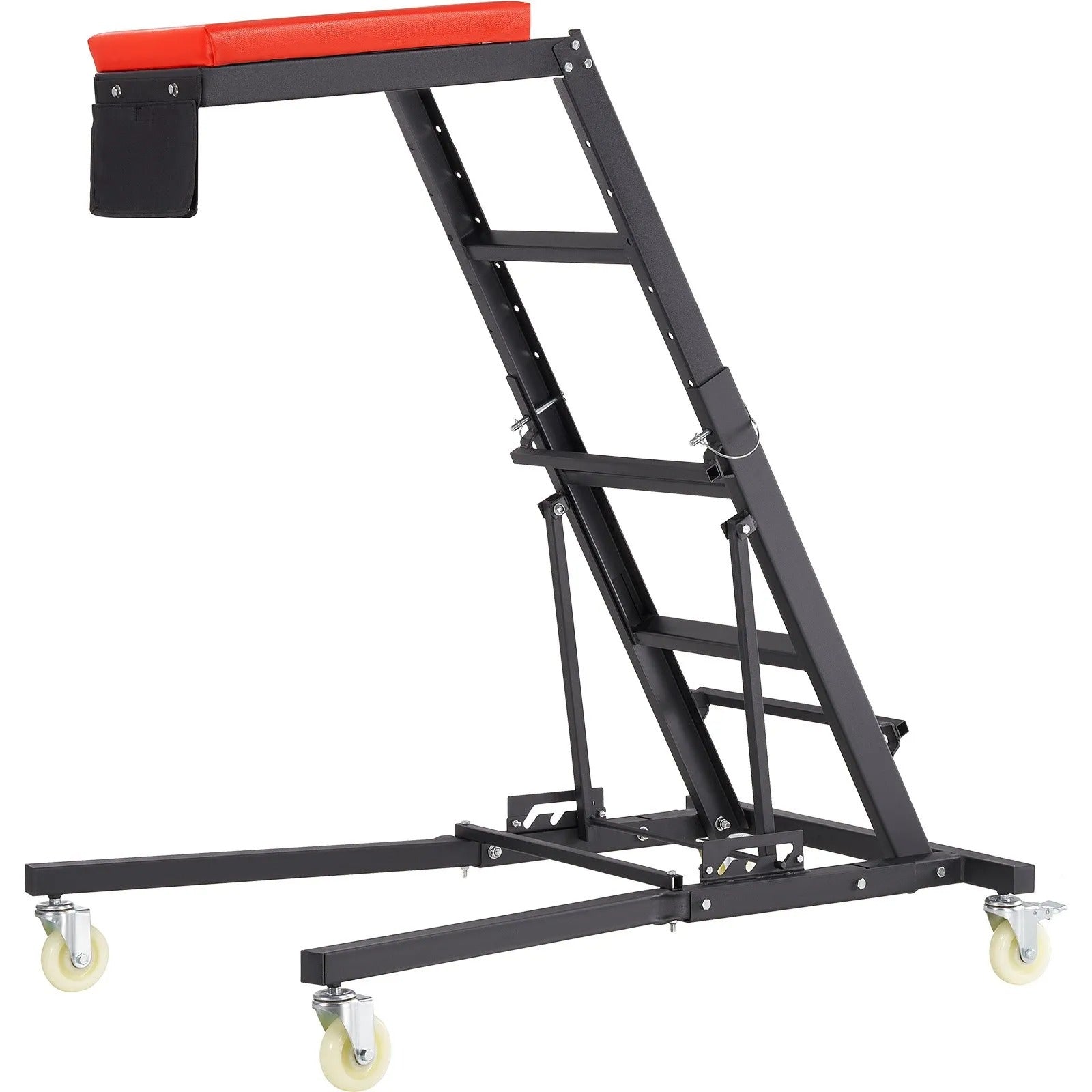AS Equipment adjustable automotive topside creeper with caster wheels for vehicle maintenance