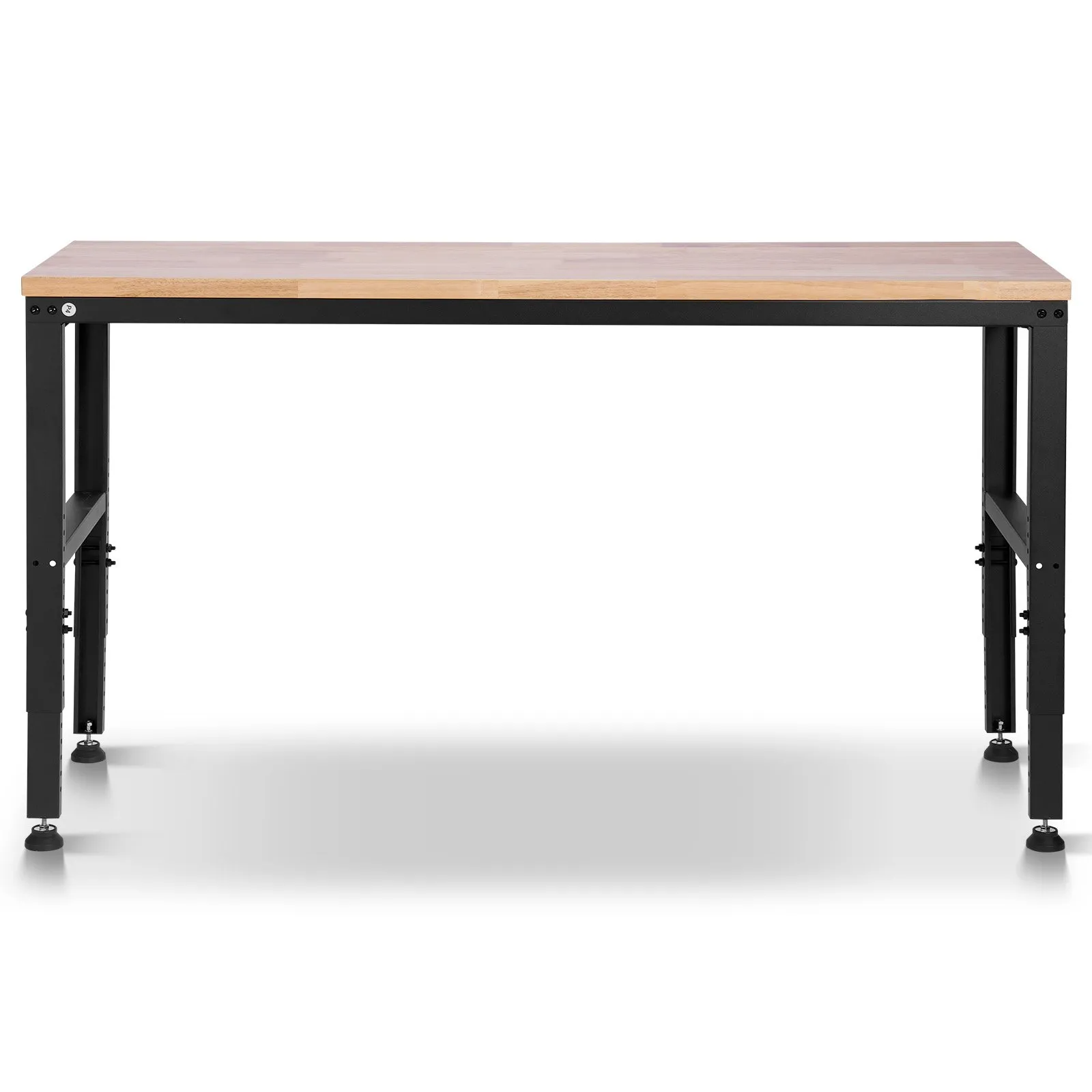 AS Equipment adjustable heavy duty workbench with built-in power outlets