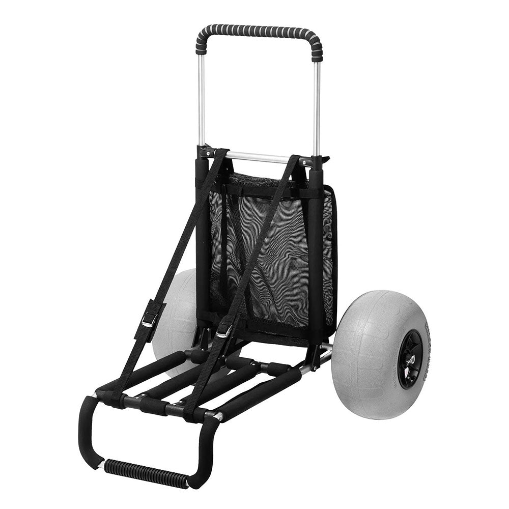 AS Equipment folding beach cart with balloon wheels for sand and outdoor transport