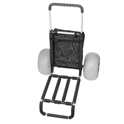 AS Equipment folding beach cart with balloon wheels for sand and outdoor transport