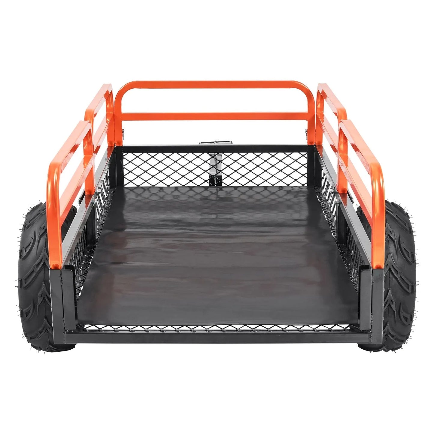 AS Equipment heavy duty ATV dump trailer with removable sides and pneumatic tires