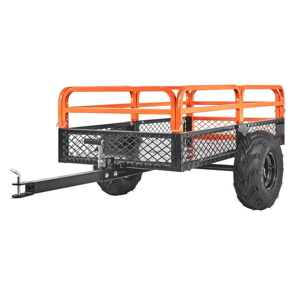 ATV dump trailer overview
