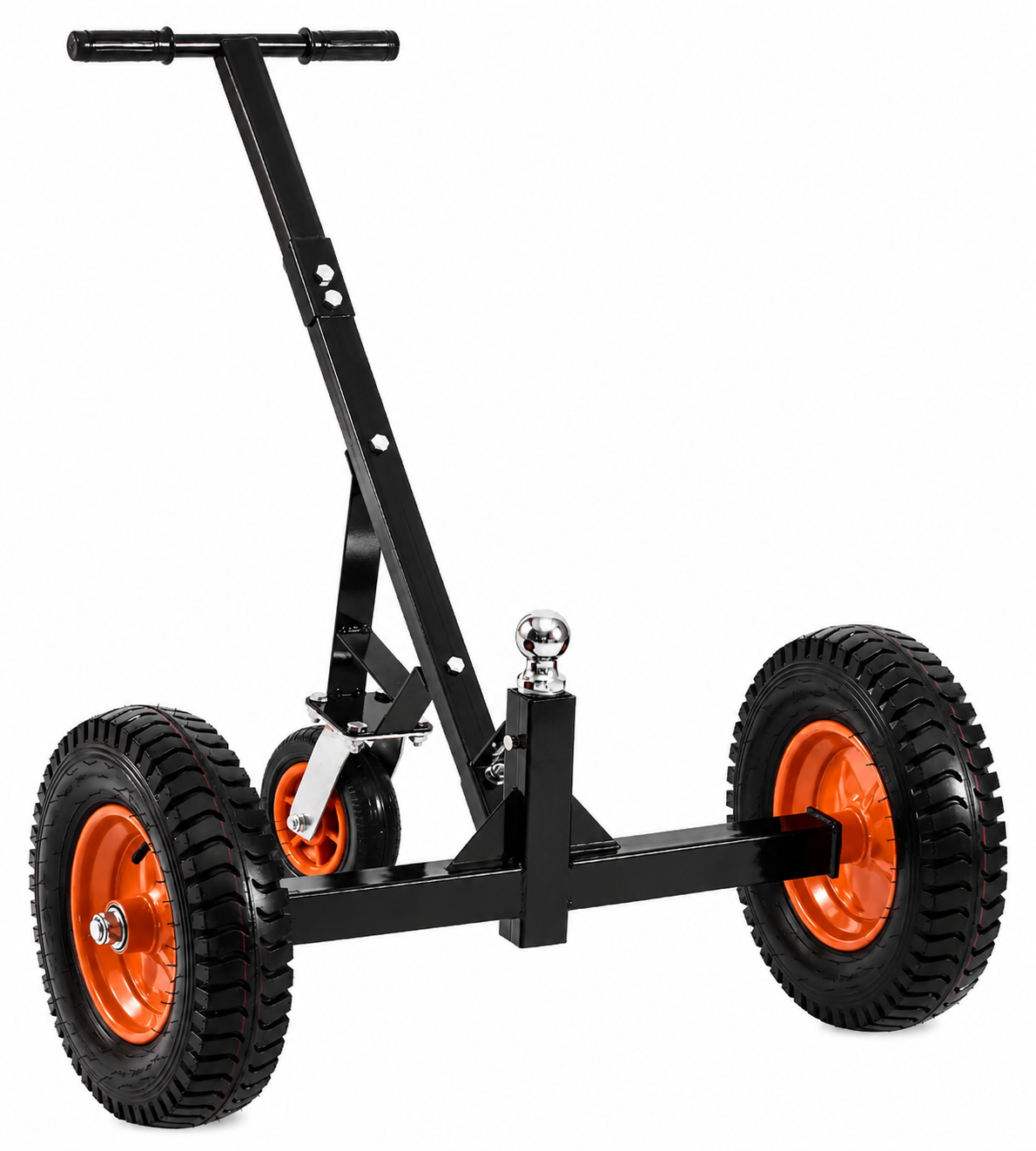 AS Equipment heavy duty trailer dolly with pneumatic tires and 2 inch hitch ball
