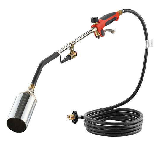 AS Equipment propane weed burner torch with adjustable flame and long hose