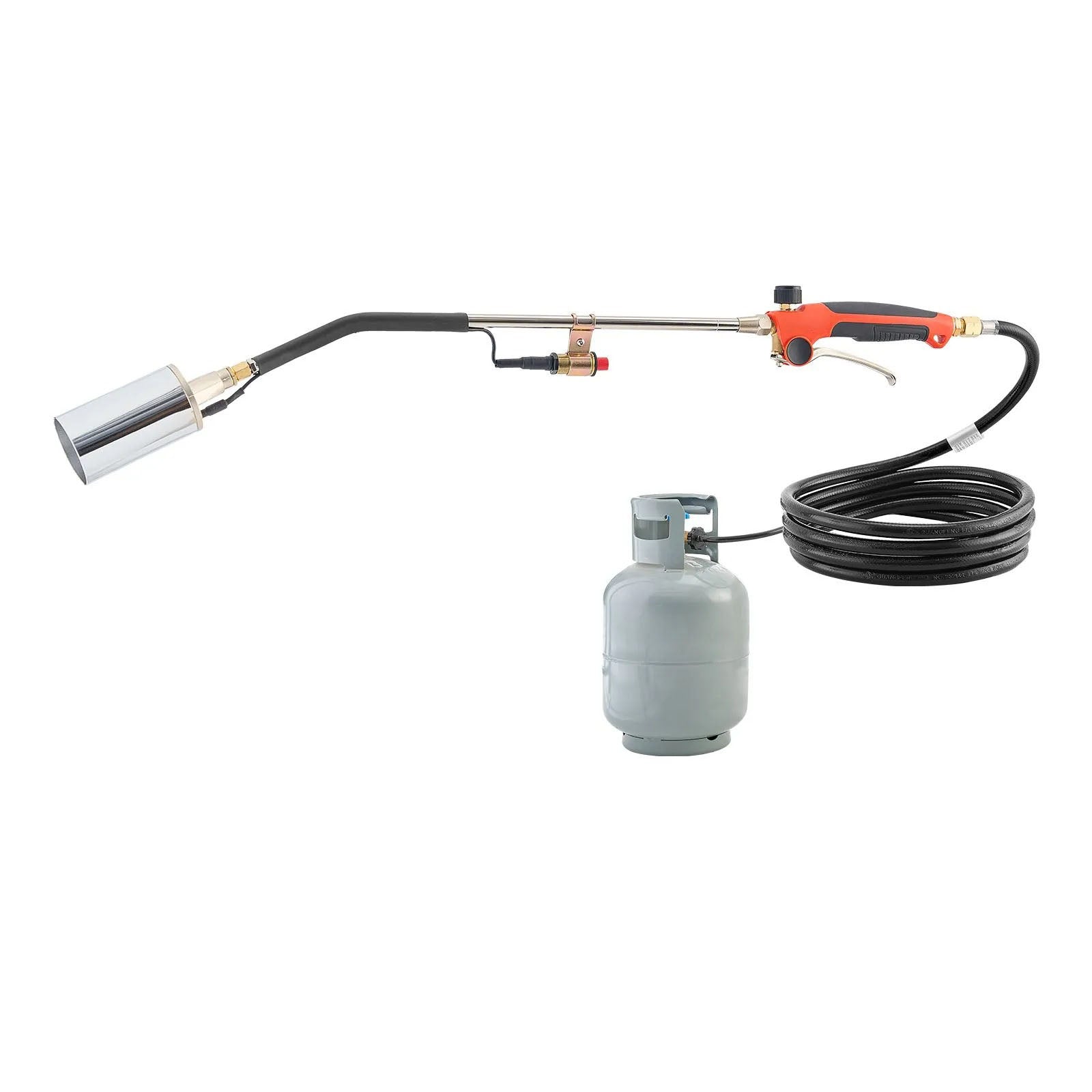AS Equipment propane weed burner torch with adjustable flame and long hose