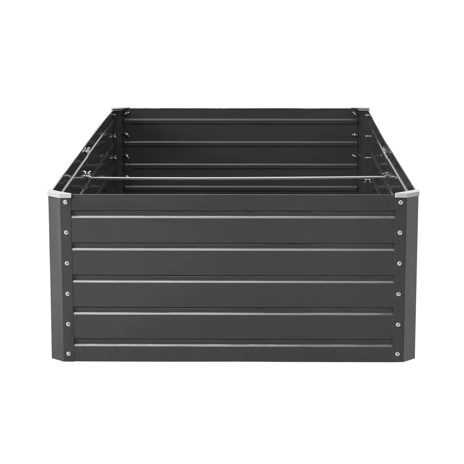 AS Equipment galvanized metal raised garden bed planter box for outdoor gardening