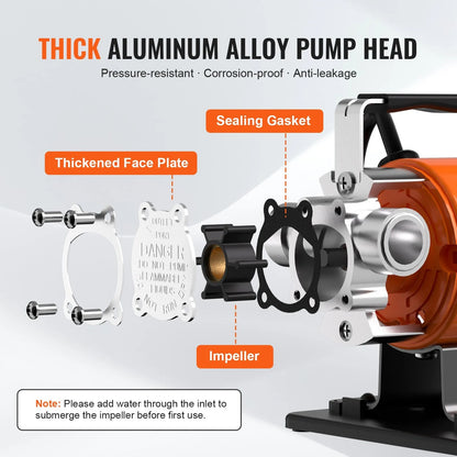 AS Equipment Portable Water Transfer Pump