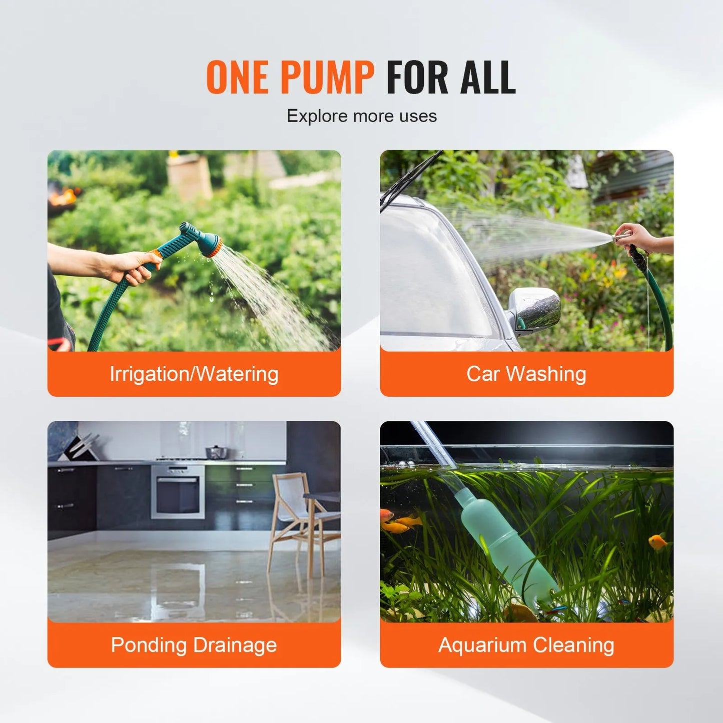 AS Equipment Portable Water Transfer Pump