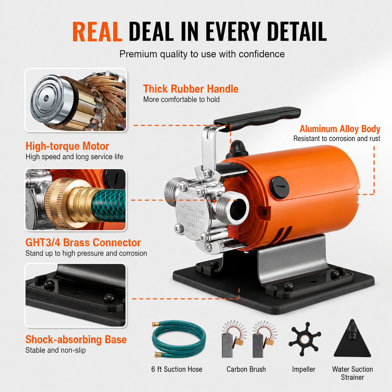 AS Equipment Portable Water Transfer Pump