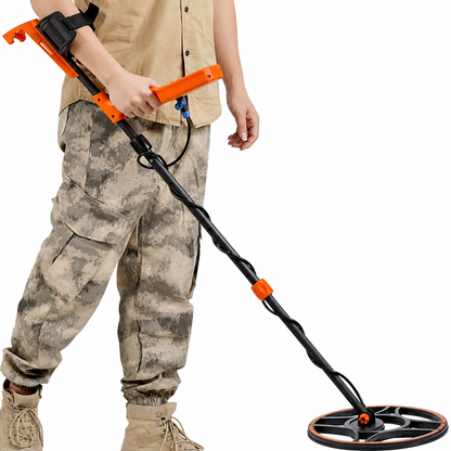 AS Equipment waterproof metal detector with LCD display and 12 inch search coil