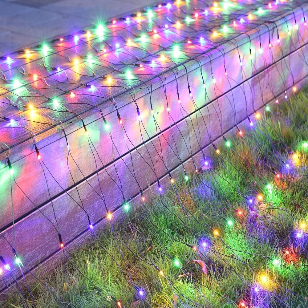 4FT x 6FT Multicolor Christmas Net Lights