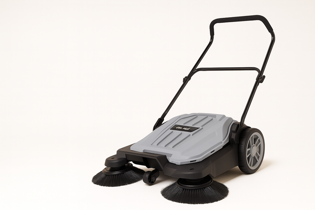 Walk-Behind Hand Push Floor Sweeper 25.5 in Outdoor product image 8