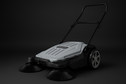Walk-Behind Hand Push Floor Sweeper 25.5 in Outdoor product image 9