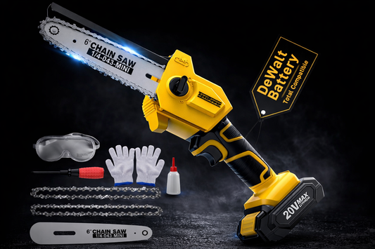 2-in-1 Cordless Pole Saw and Mini Chainsaw 8 in 21V product image 1