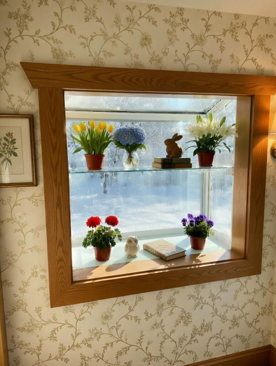 Janco Garden Window — Aluminum and Glass Kit