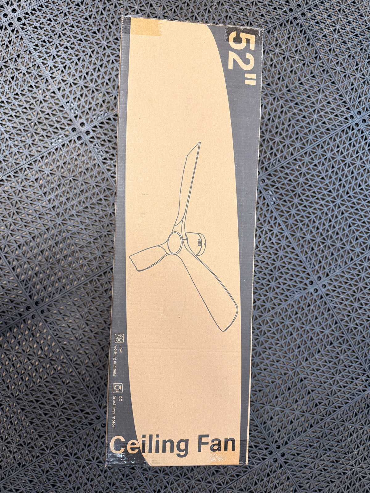 52 in Modern Ceiling Fan with Remote Control product image 4