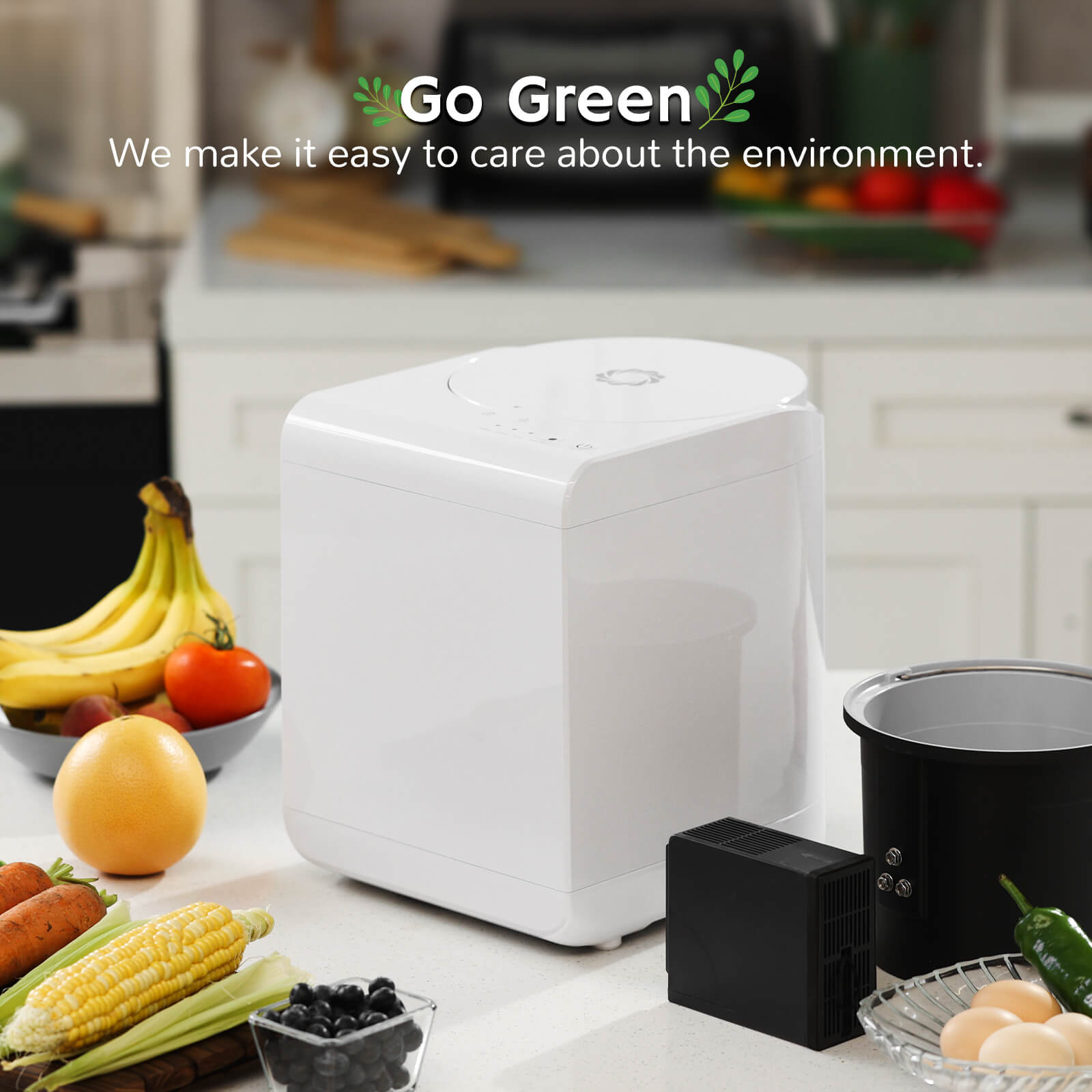 Airthereal Revive R500 Electric Kitchen Composter — 2.5L