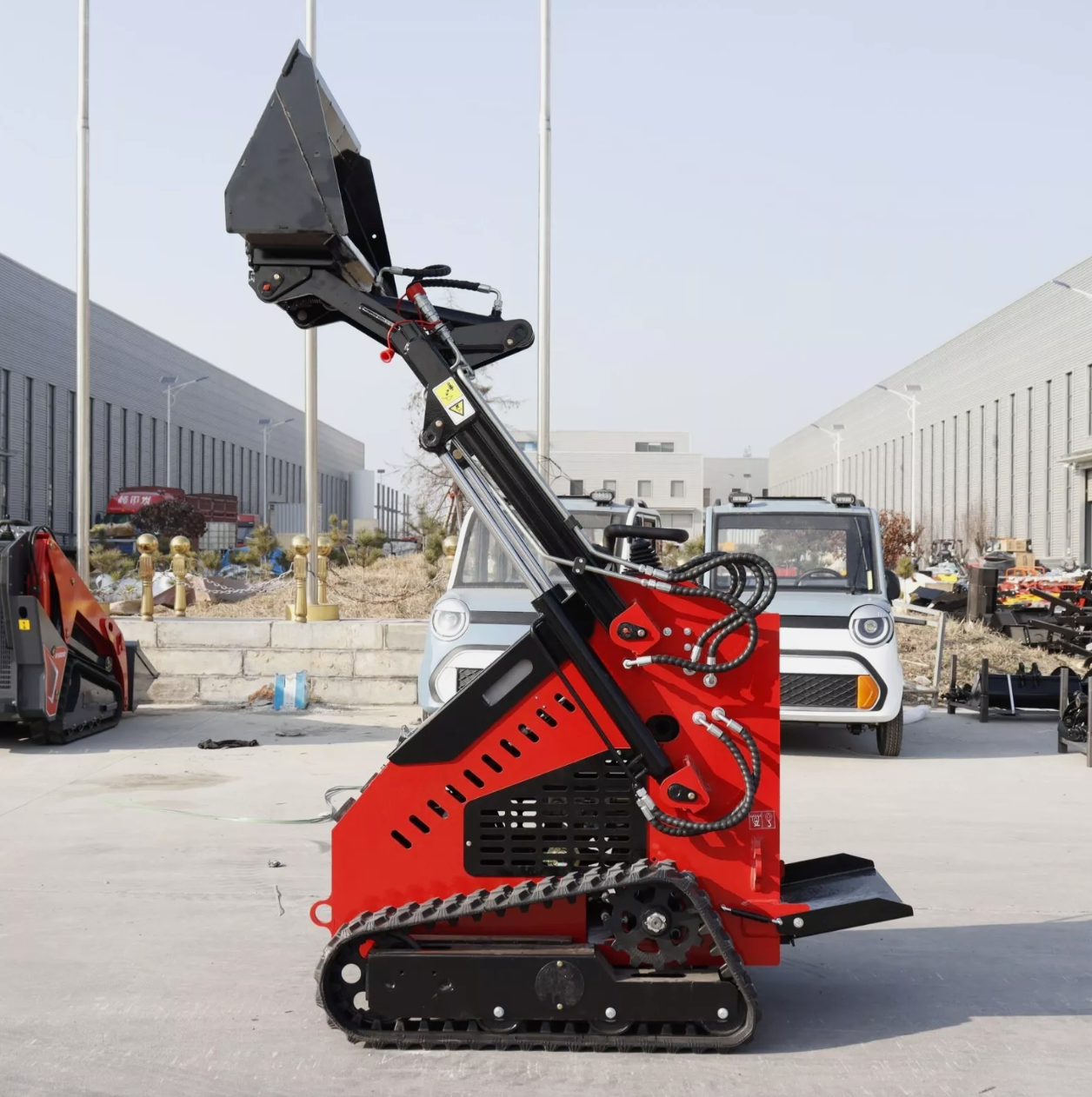 FREE SHIPPING IN USA NEW 2025 Mini Skid Steer Loader Tracked 13.5HP Gas Engine