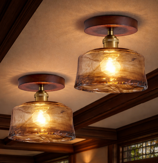 Modern Mid-Century Ceiling Light Fixture product image 1