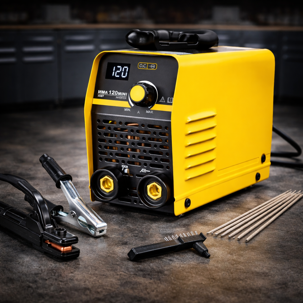 110V 120A Stick Welder with Digital Display & Synergic Control
