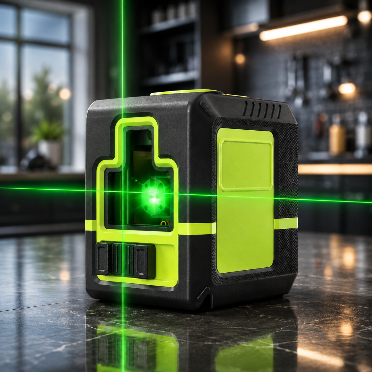 Green cross-line laser level product image 2