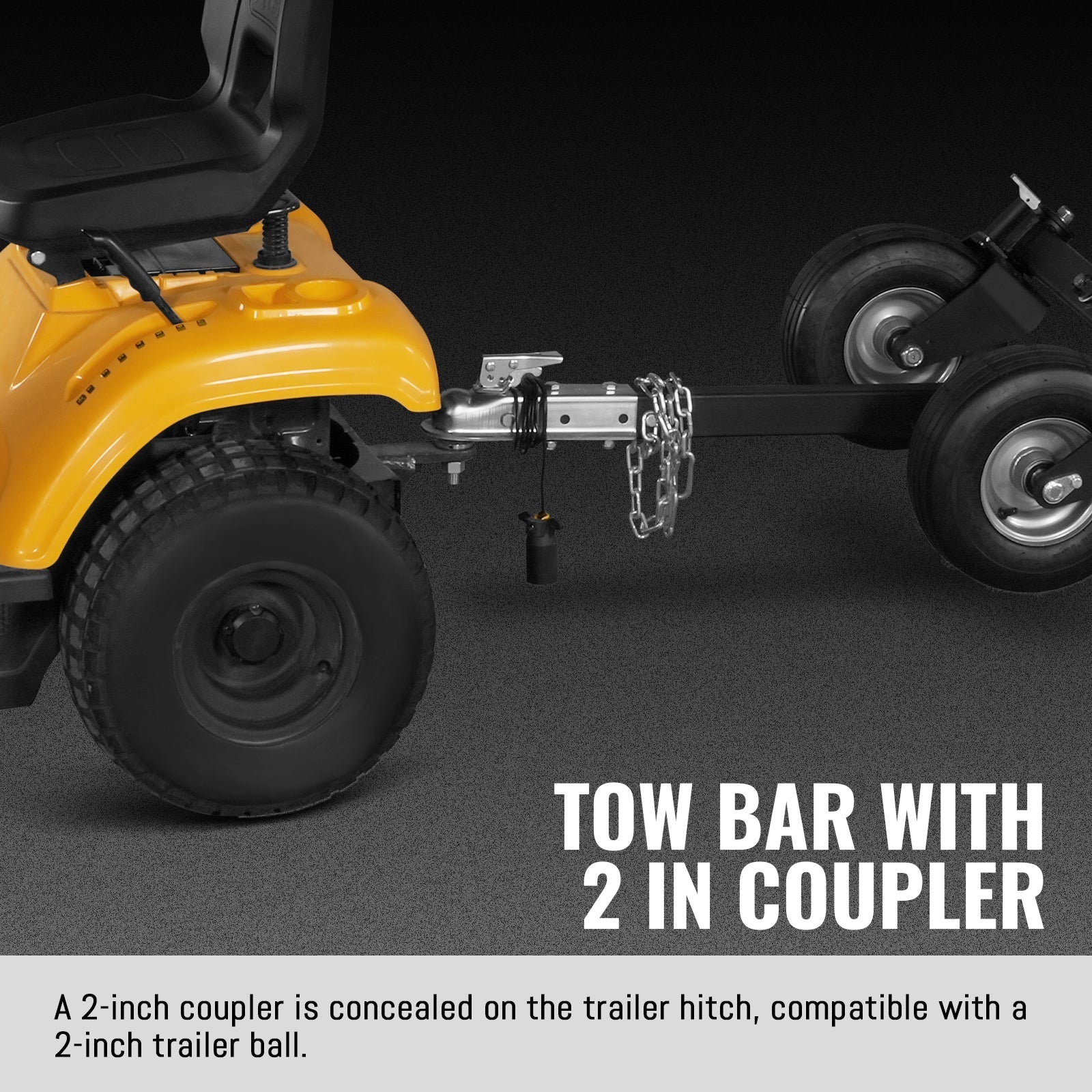 6 inch four-wheel drum wood chipper