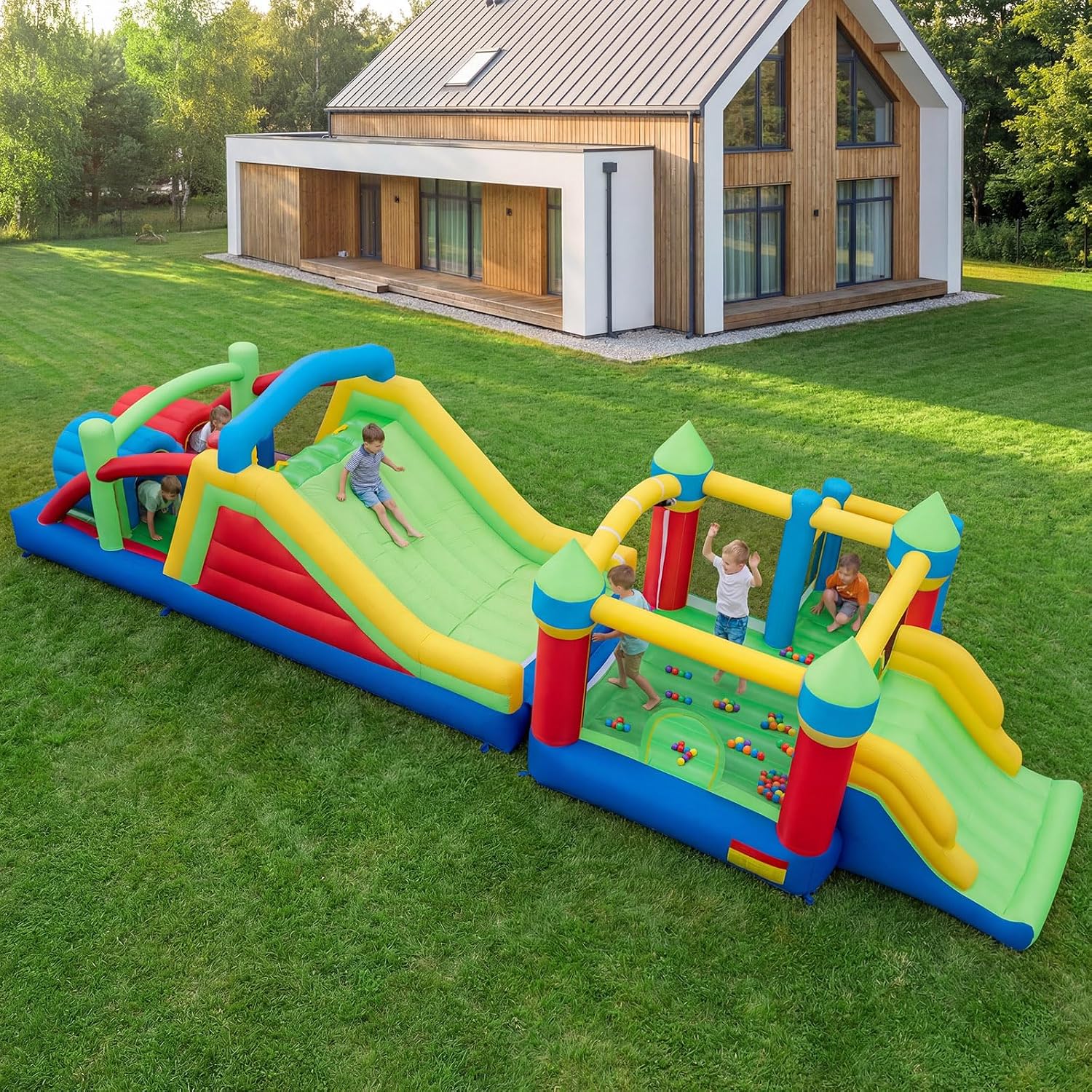 Modular inflatable obstacle course product image