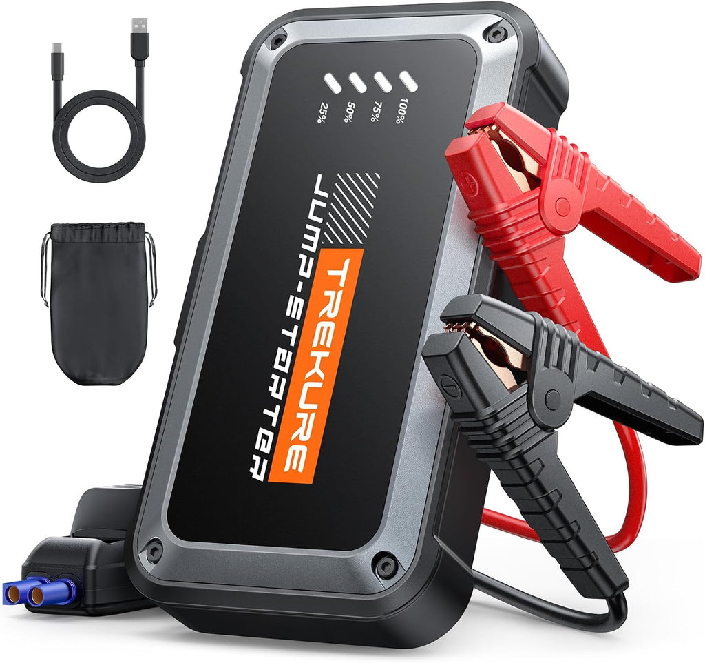 4000A 16800mAh portable car battery jump starter