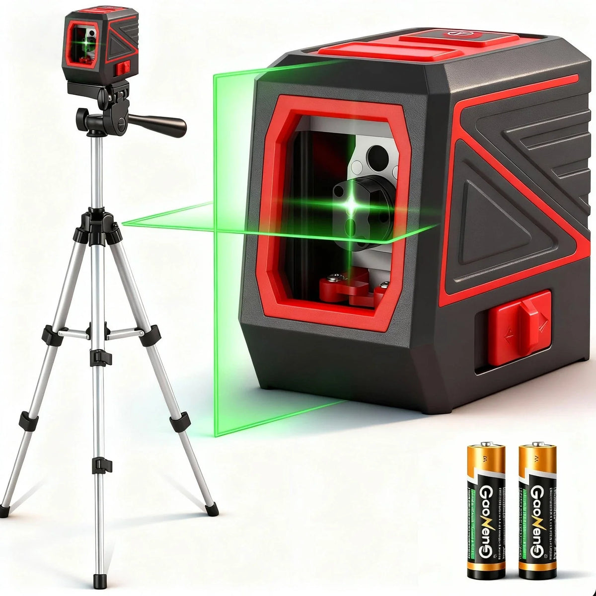 KOXOBET X6-b4 red laser level with tripod