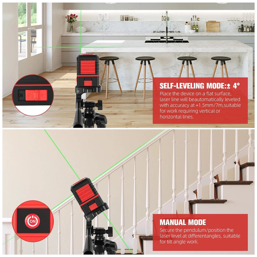 KOXOBET X6-b4 red self leveling laser level
