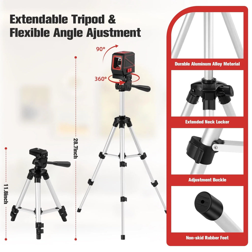 KOXOBET X6-b4 red laser level kit