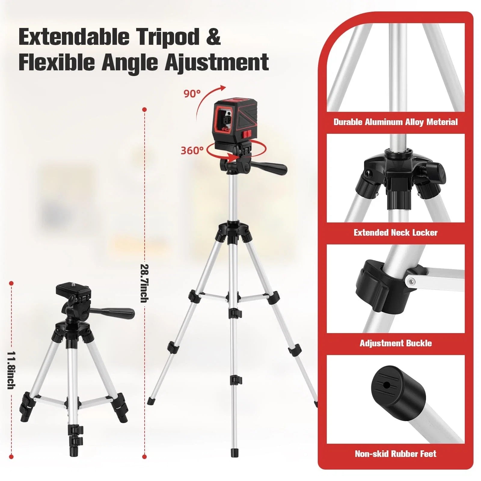 KOXOBET X6-b4 red laser level kit