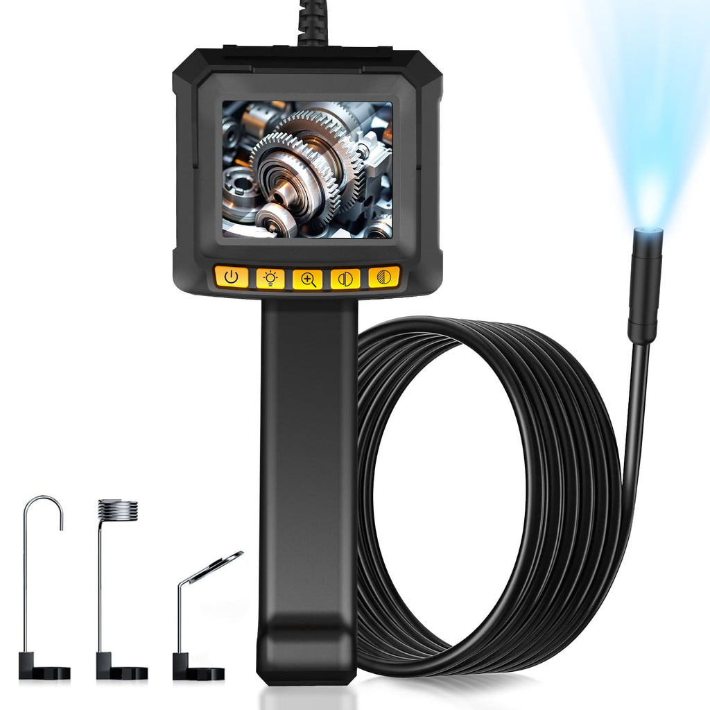 Moman EOS1 1080P HD borescope inspection camera with 2.4 inch IPS screen