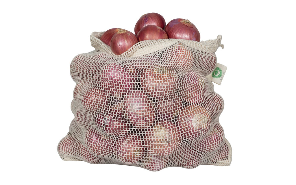 Organic Cotton Mart Mesh Produce Bags — 6 or 8 Pack