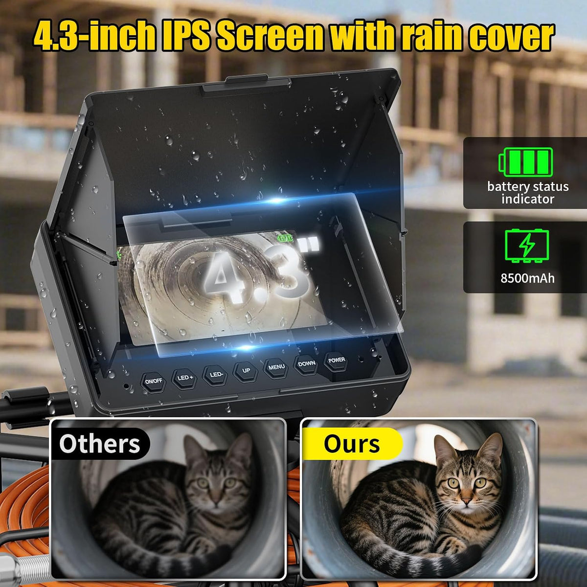 Sewer inspection camera product image