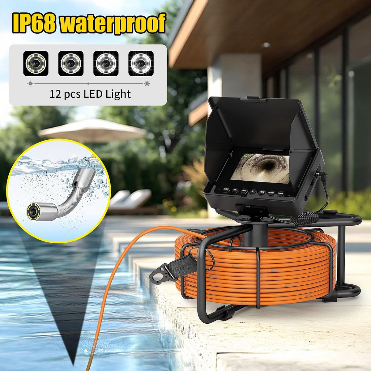 Sewer inspection camera product image