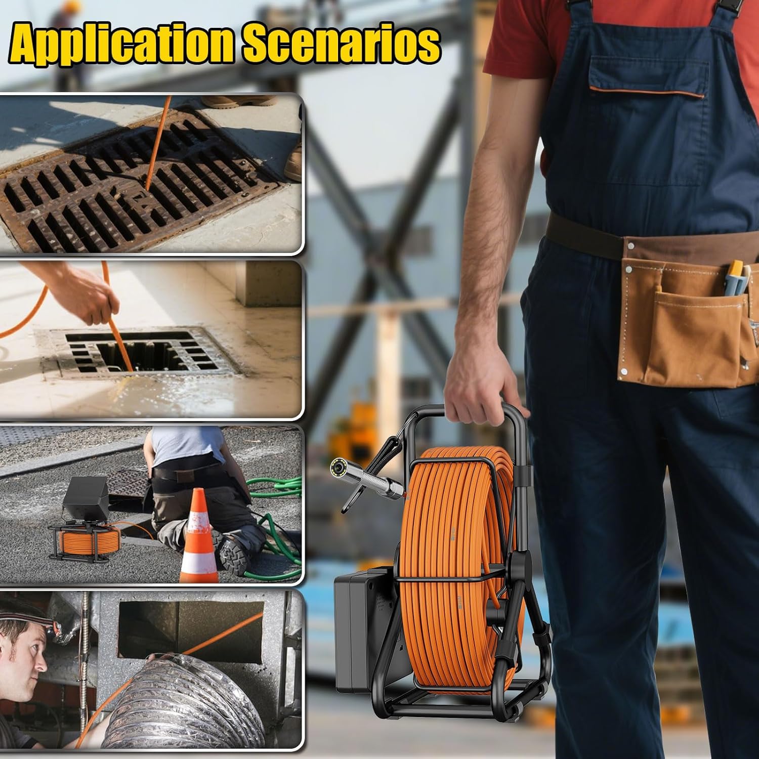 Sewer inspection camera product image
