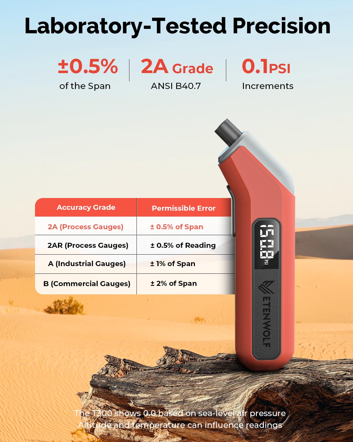 Digital tire pressure gauge product image