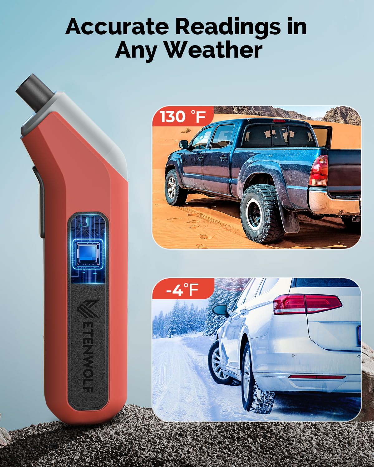 Digital tire pressure gauge product image