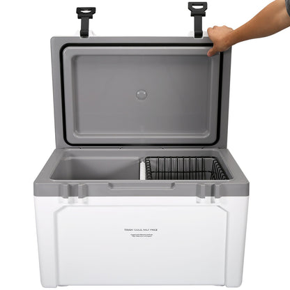 AS Equipment 52QT Hard Cooler Ice Chest with Handle