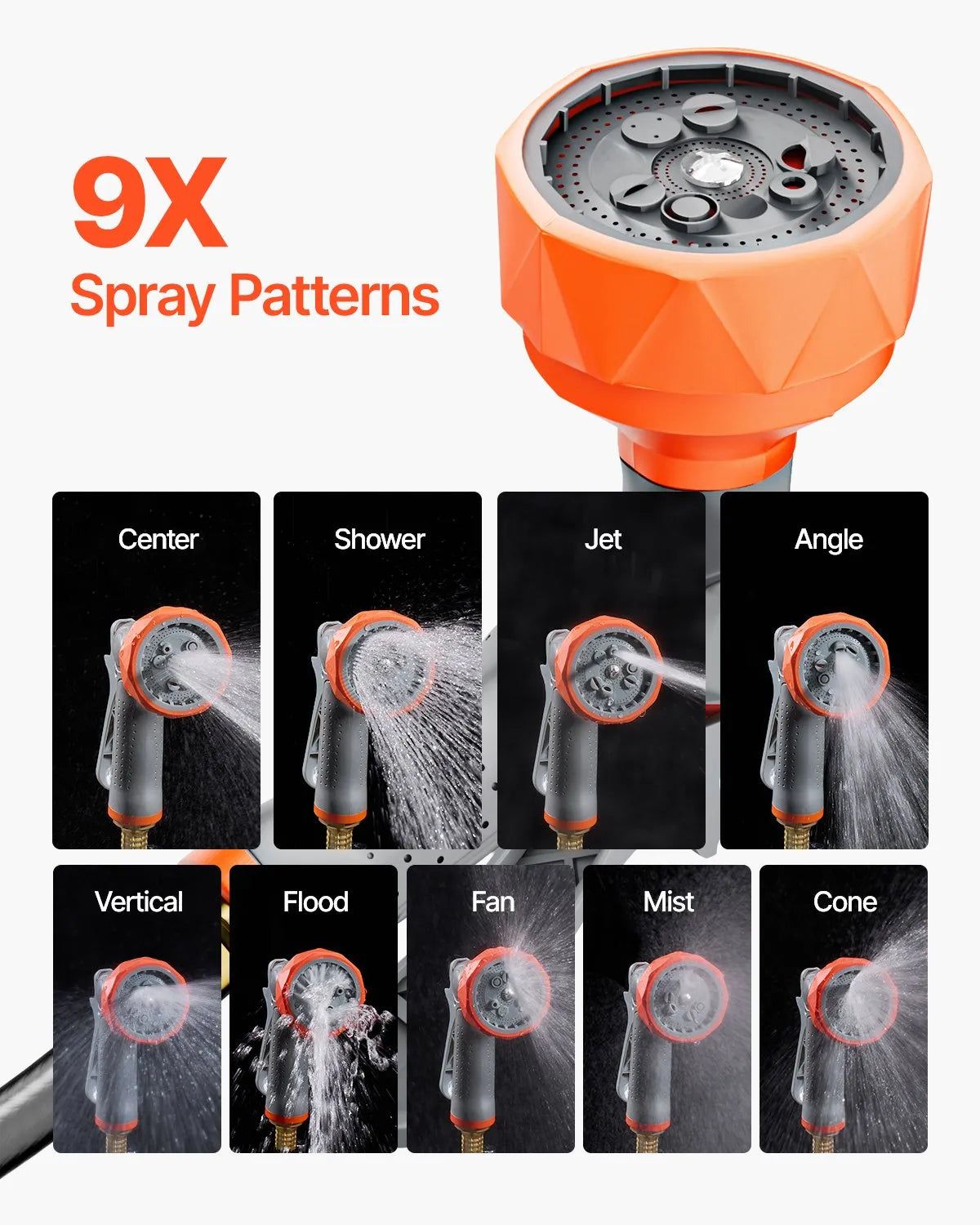 AS Equipment 100ft Retractable Garden Hose Reel