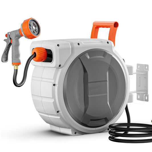 AS Equipment 100ft Retractable Garden Hose Reel