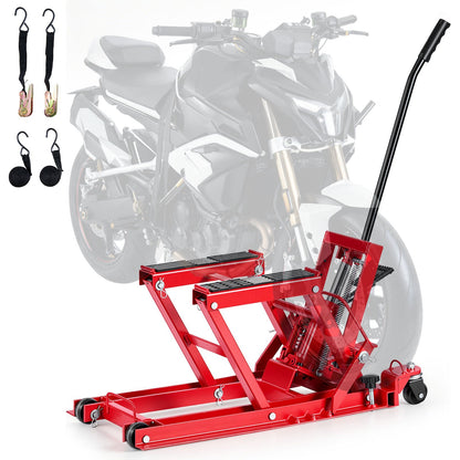 AS Equipment Hydraulic Motorcycle Lift Jack 1500lbs