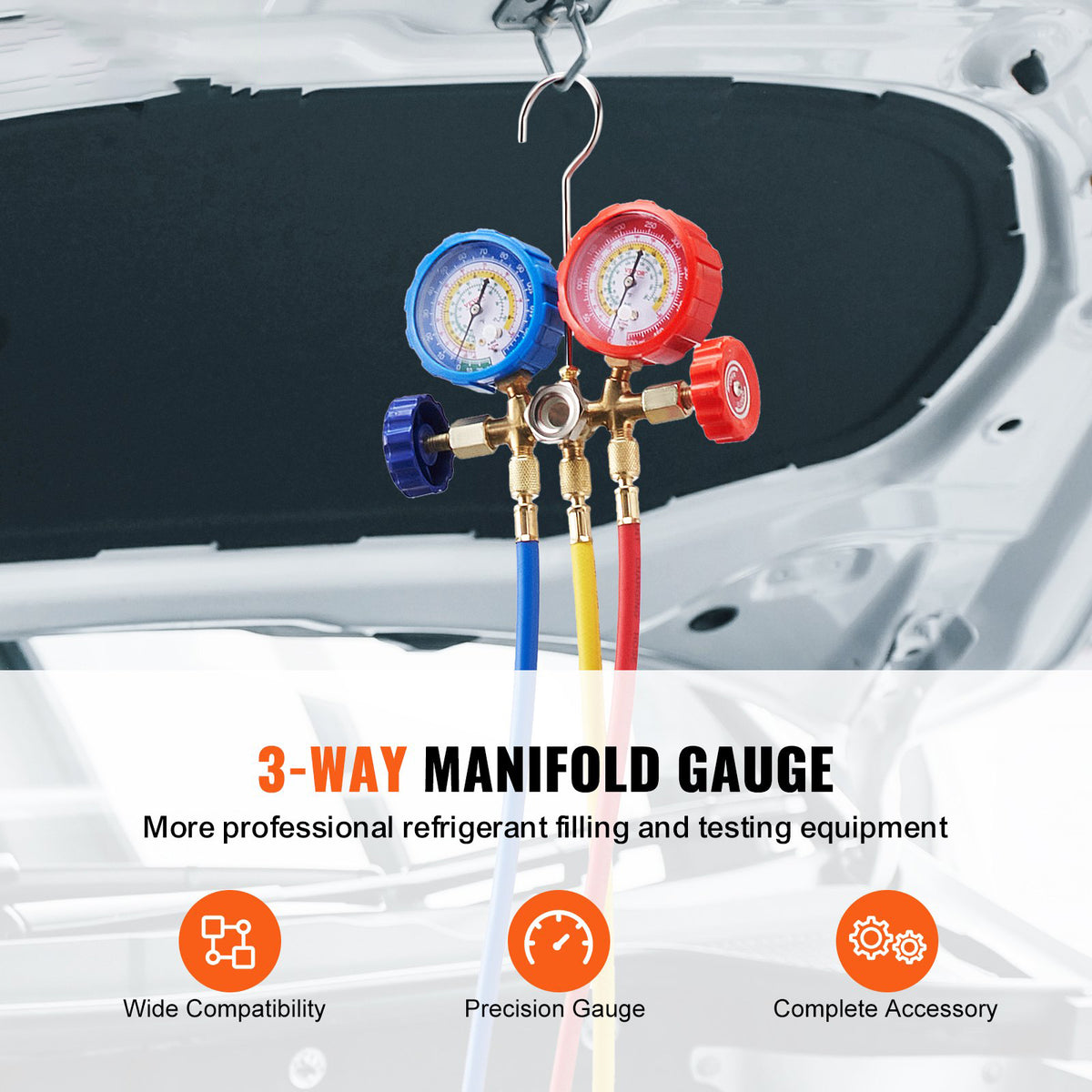 3-way AC gauge set alternate view